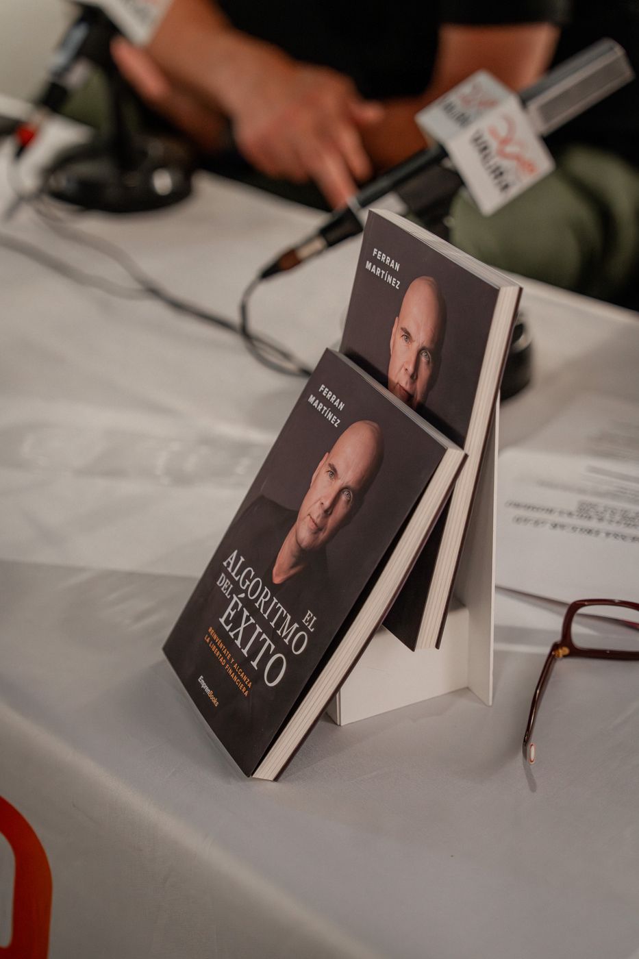 Presentació del llibre «El algoritmo del éxito», de Ferran Martínez