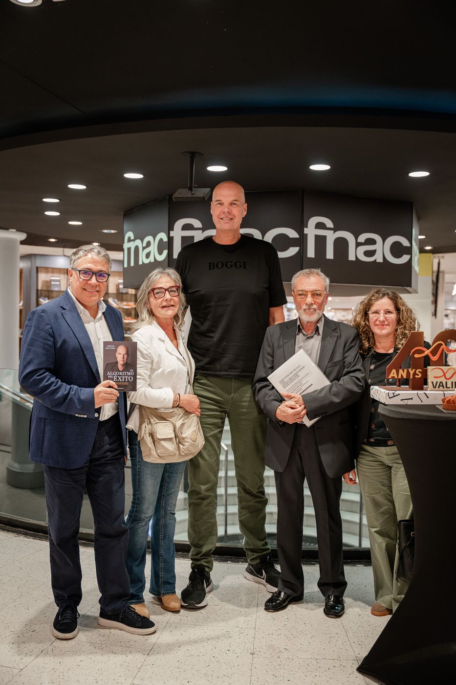 Presentació del llibre «El algoritmo del éxito», de Ferran Martínez