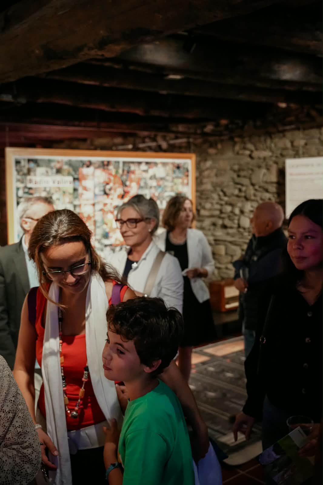 Inauguració de l'exposició dels 40 anys de Ràdio Valira a l'Era del Raser d'Ordino