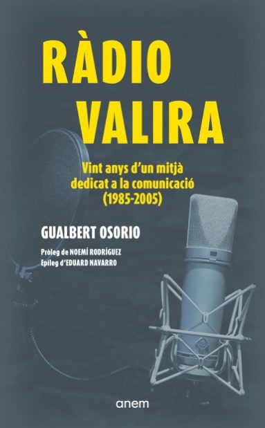 Portada del llibre «Ràdio Valira», de Gualbert Osorio