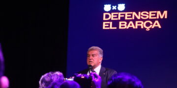 Laporta busca el vot dels culers d’Andorra en una visita al Principat