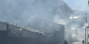 L’incendi a l’antiga fàbrica d’aigües d’Arinsal deixa l’edifici “en estat ruïnós” però sense haver de lamentar danys personals