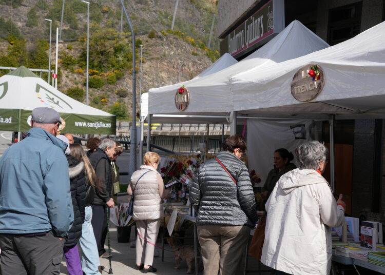 Sant Julià de Lòria organitzarà un esmorzar literari per celebrar Sant Jordi
