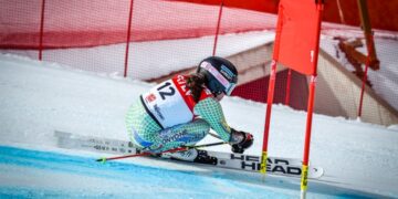 Íria Medina i Xavier Cornella, campions d’Andorra d’eslàlom