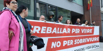 El Sindicat de l’Habitatge manté la protesta i crida a mobilitzar-se durant la visita de Macron