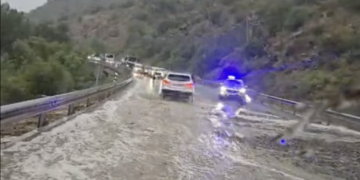 Les fortes pluges deixen carreteres tallades i diverses incidències al país