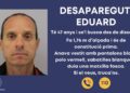 La policia demana ajuda per localitzar un home de 47 anys desaparegut des de dissabte