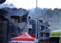 Els bombers extingeixen l’incendi de la Querola