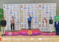 Aina Padilla, plata en kumite júnior